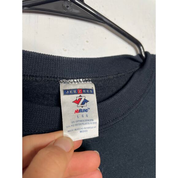 VTG Y2K Orange County Choppers Motorcycle Black Crewneck Sweatshirt Men’s L - Picture 3 of 4